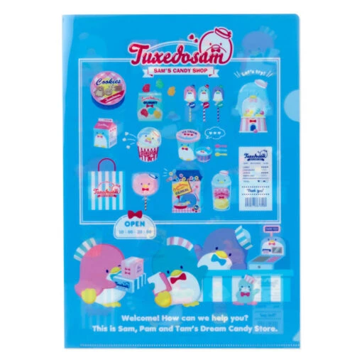 SANRIO Tuxedosam Candy Shop File Folder Set - Image 2