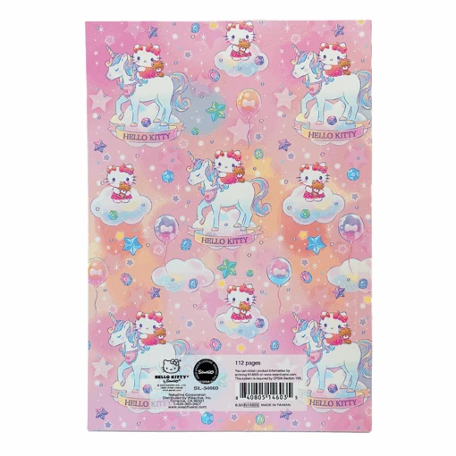 SANRIO Hello Kitty Unicorn Color Notebook - Image 2