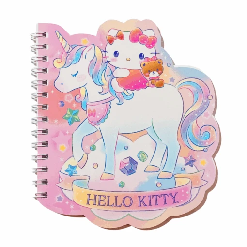 SANRIO Hello Kitty Unicorn Color Die-Cut Notepad