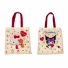 Sanrio Characters Heart Pattern Tote Bag -Sweet Stationery Store valentinesbagssanrio